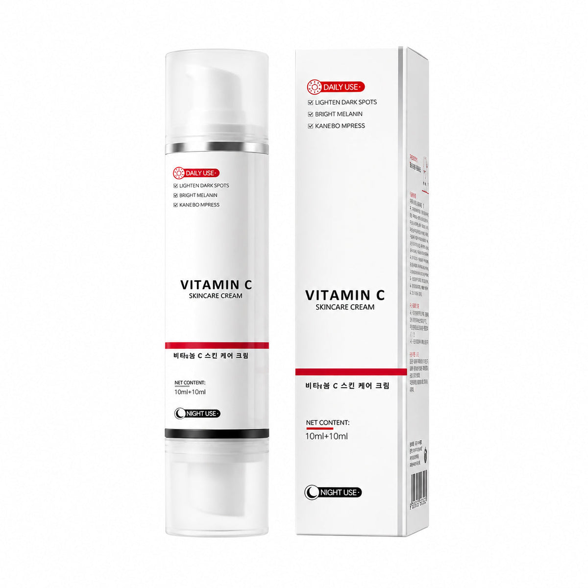CielaDuo™ Vitamin-C-Duo-Creme – Tages- & Nachtpflege für strahlendere, ebenmäßigere Haut
