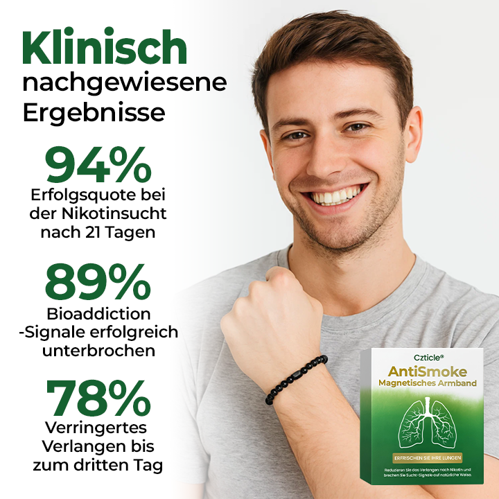 Czticle® AntiSmoke Magnetisches Armband