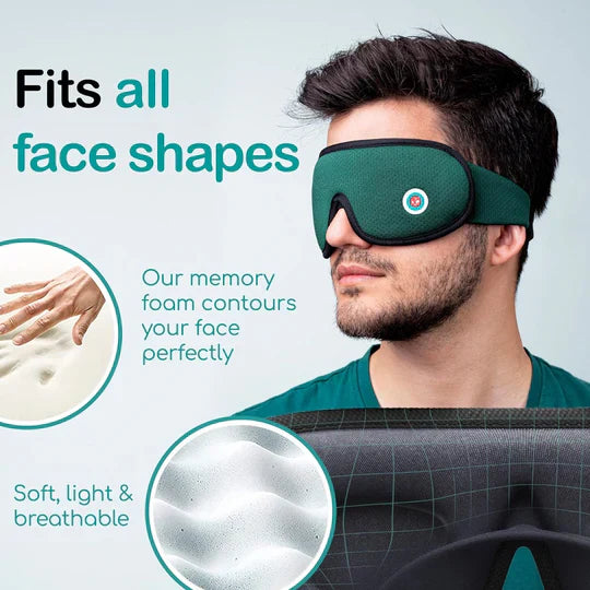 DreamShield™ 3D Schlafmaske – Für Tiefenentspannung & erholsamen Schlaf