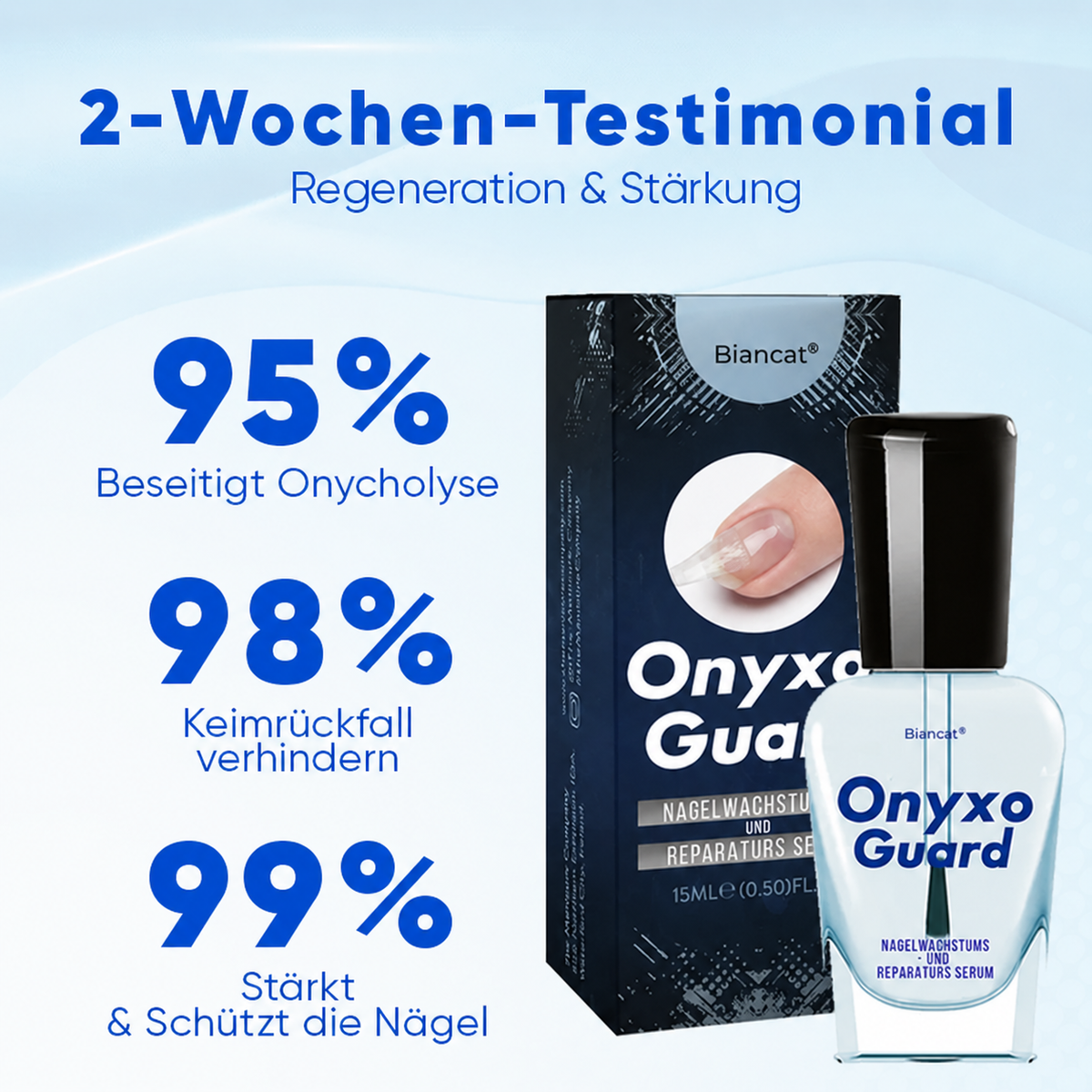 NailViora™ Nagelwachstums- & Reparaturserum – Brüchige Nägel stärken, Onycholyse unterstützen & Nagelwachstum fördern