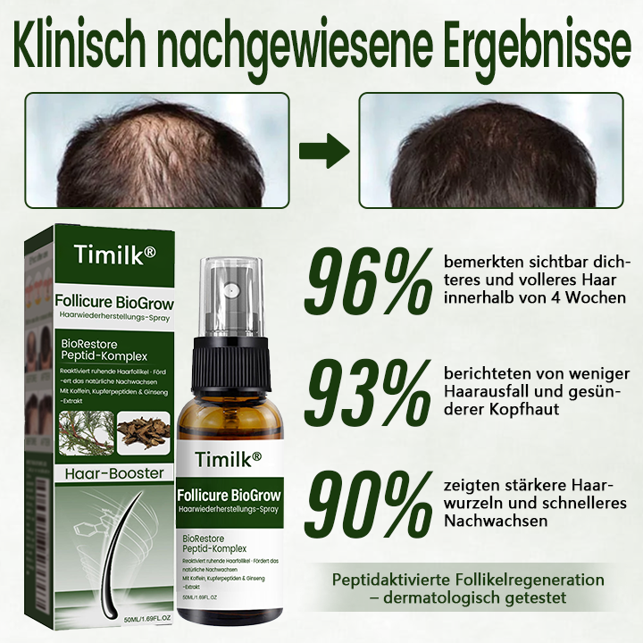 Follicure BioGrow Haarwiederherstellungs-Spray