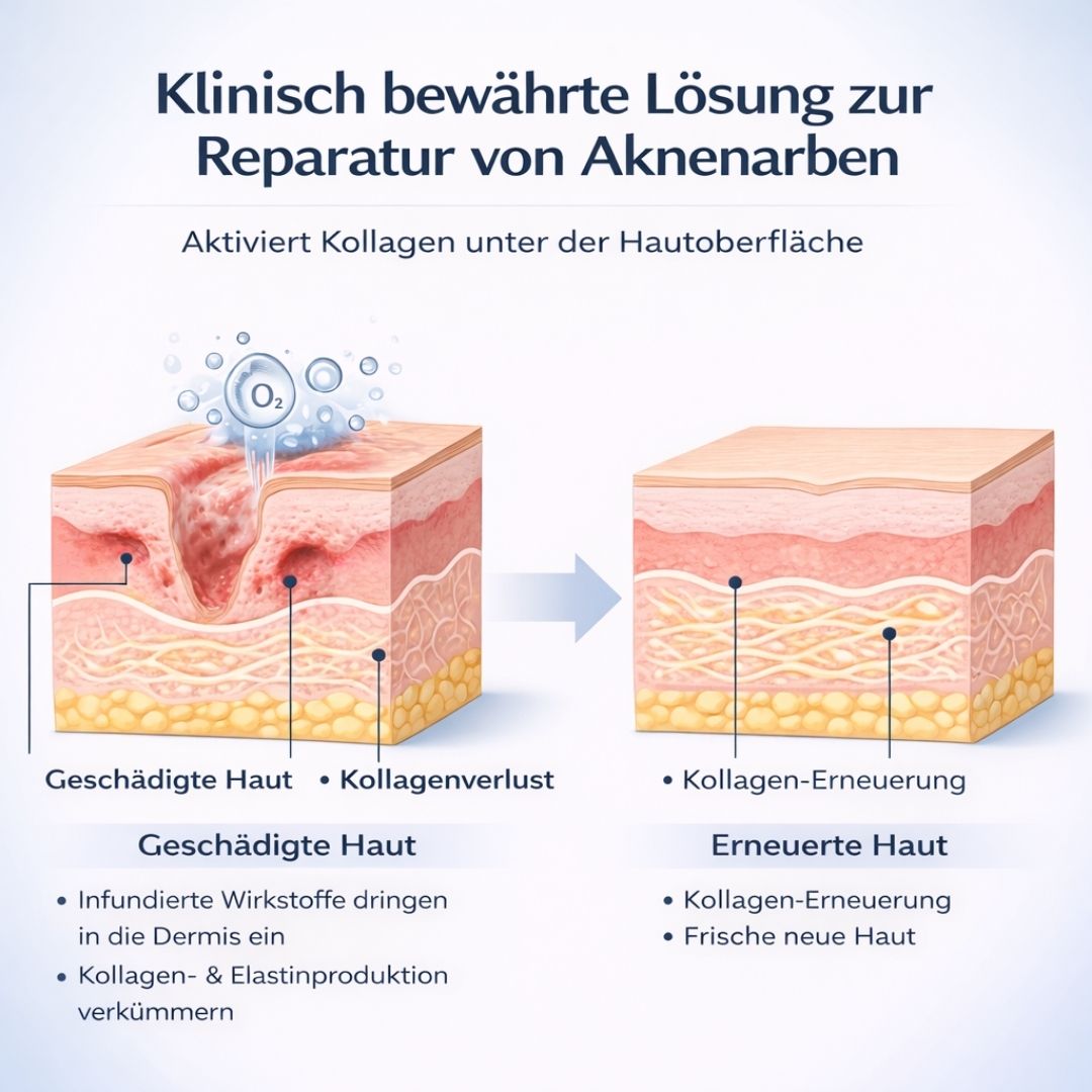 Microneedling-System mit Serum-Infusion