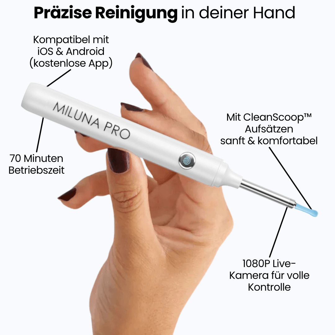 Miluna™ Intelligenter visueller Ohrreiniger