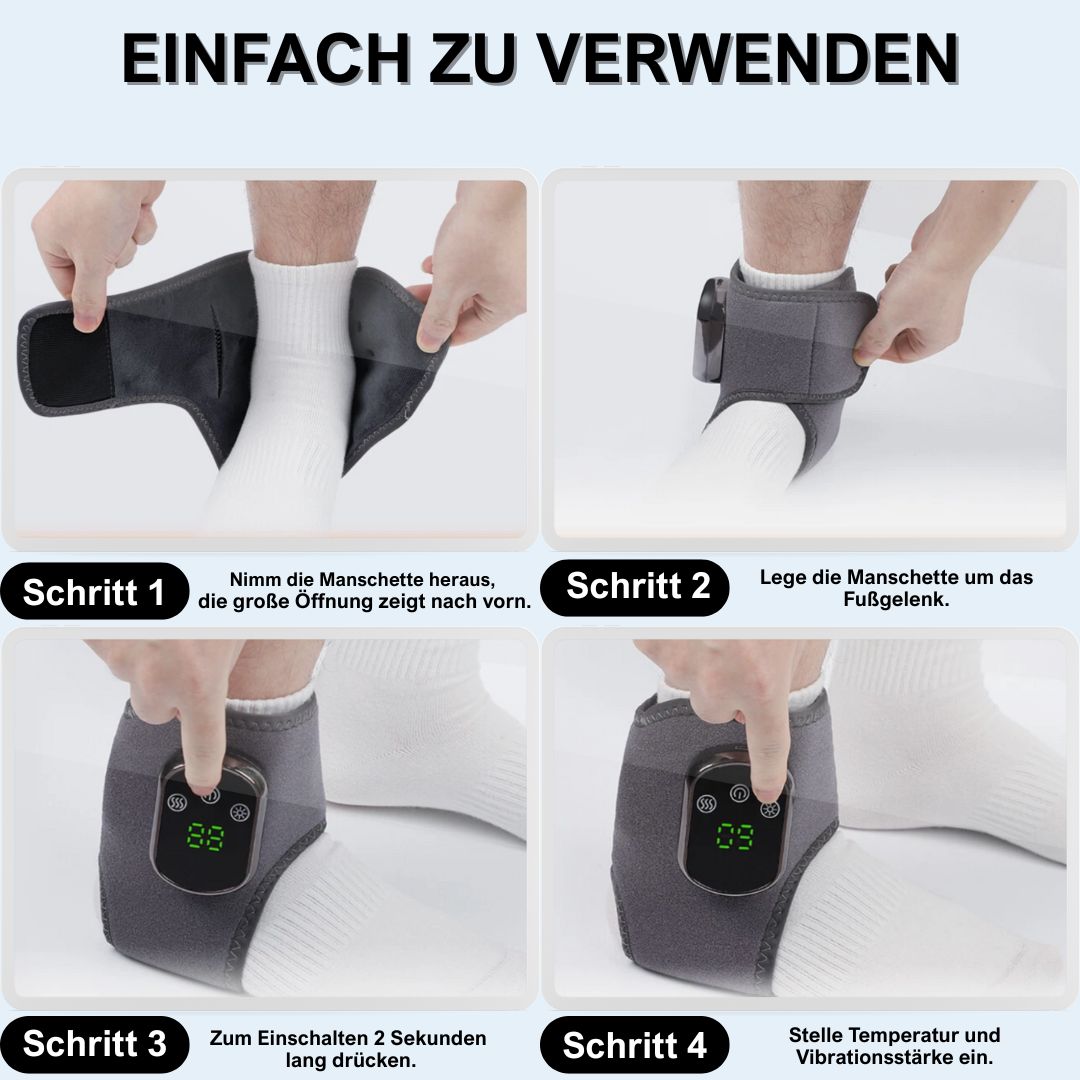 NeuroLax™ Fußmassagegerät mit Wärme & Mikrovibration