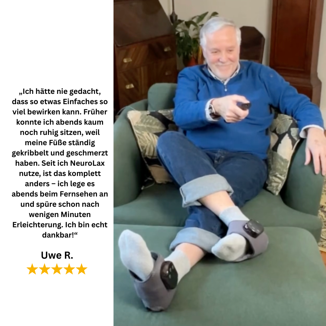 NeuroLax™ Fußmassagegerät mit Wärme & Mikrovibration