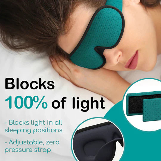 DreamShield™ 3D Schlafmaske – Für Tiefenentspannung & erholsamen Schlaf