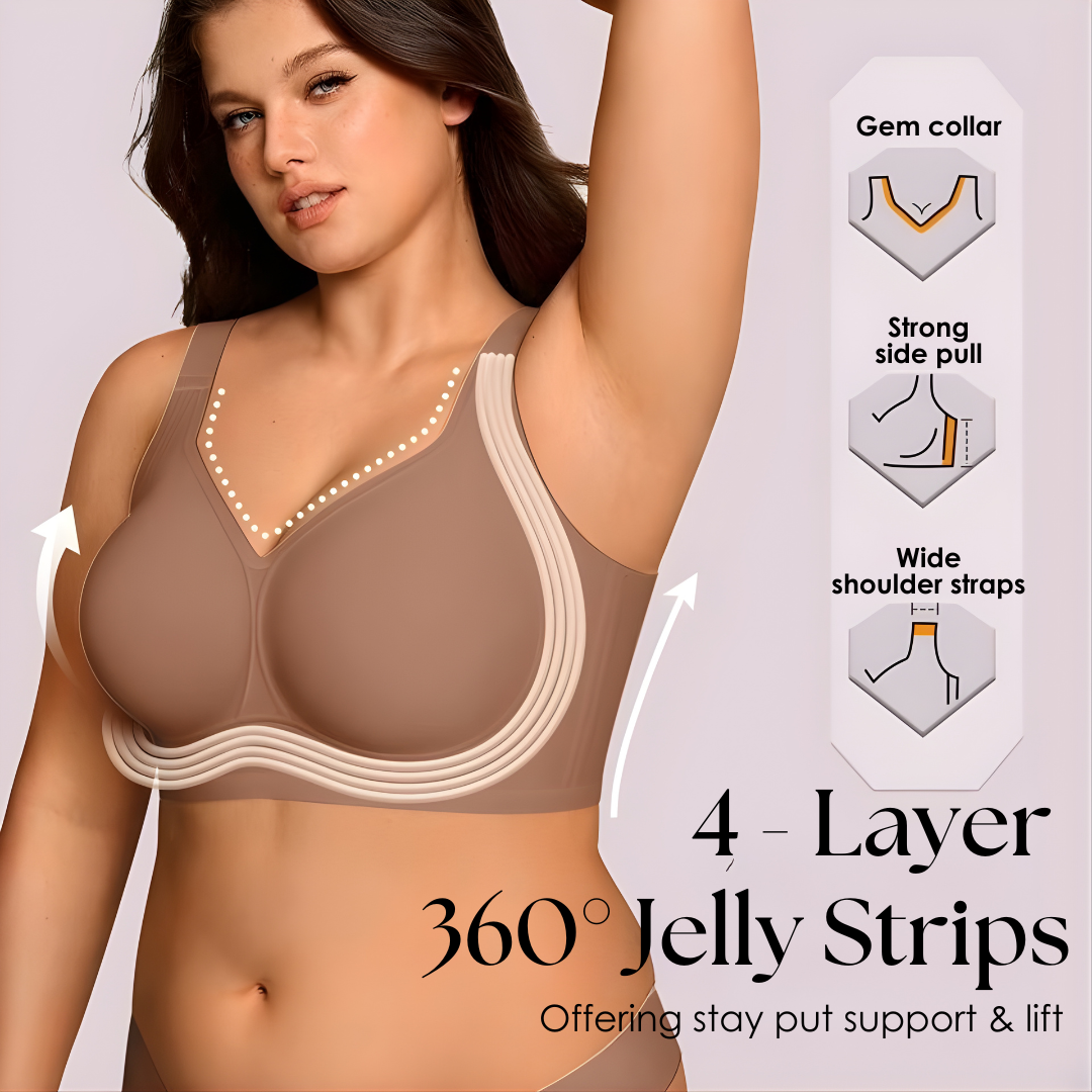 Softella – 4-Lagen-Jelly-BH ohne Bügel