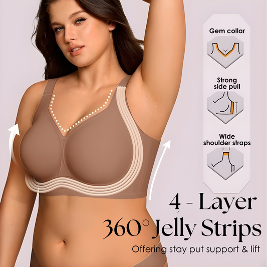 Softella – 4-Lagen-Jelly-BH ohne Bügel