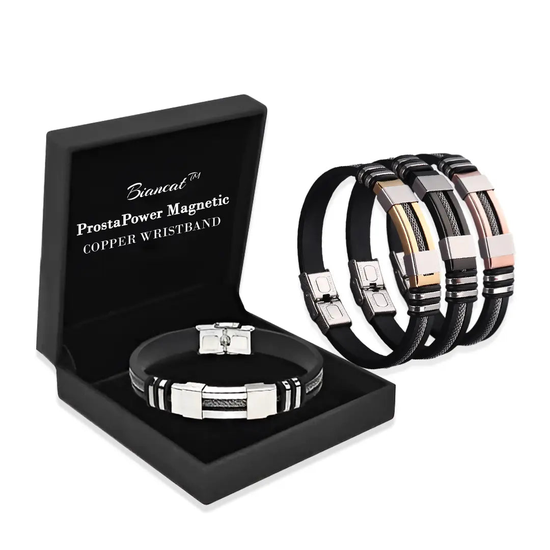 UroVelle™ Magnetisches Kupferarmband – Für Erektionskraft, sexuelle Leistungsfähigkeit & Prostatagesundheit