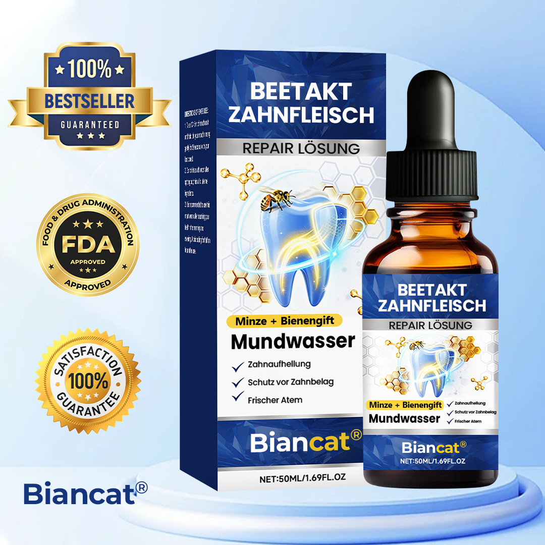 GumVita™ Zahnfleisch-Repair Lösung – Unterstützt gesundes Zahnfleisch & lindert Zahnfleischbeschwerden