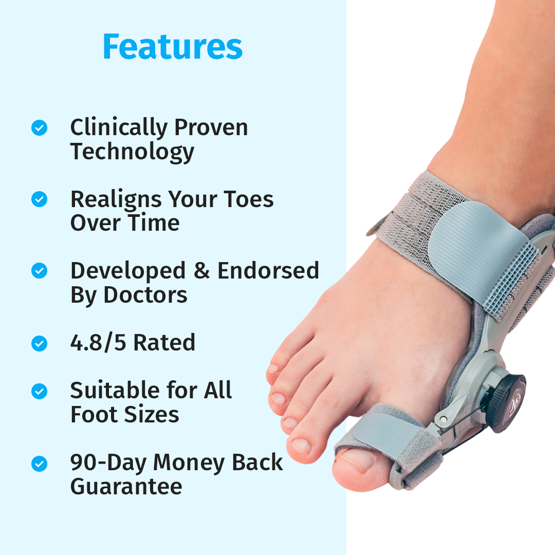 AlignStep™ Hallux-Valgus Korrektor – Für Mehr Komfort Bei Jedem Schritt