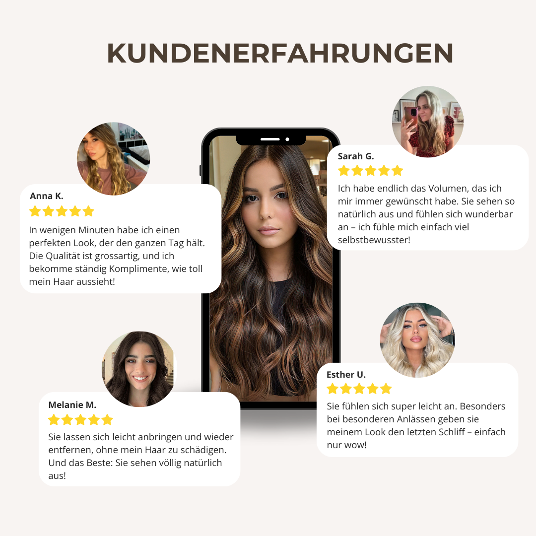 Lova™ | UNSICHTBARE PREMIUM HAAR EXTENSIONS