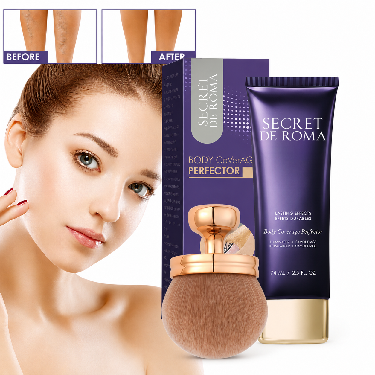 BodyVeil™ Körper-Perfektor – Deckt Narben, Venen, Flecken & Unebenheiten natürlich ab