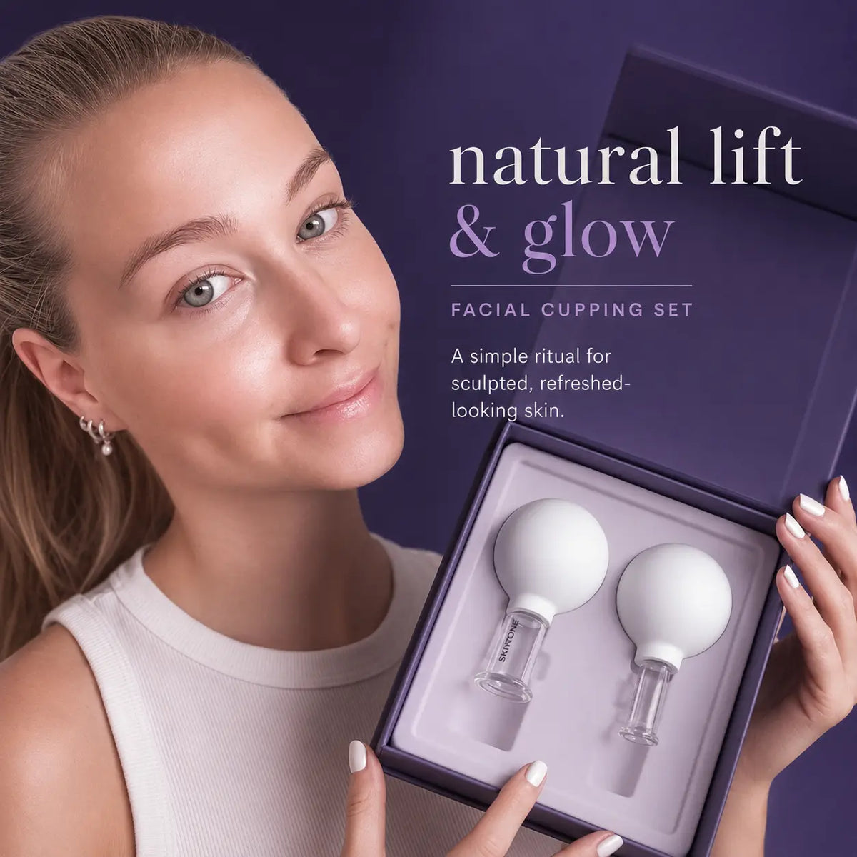 ContourÉlan™ Gesichtsschröpf-Set – Gesicht konturieren, Schwellungen reduzieren & für mehr Glow sorgen