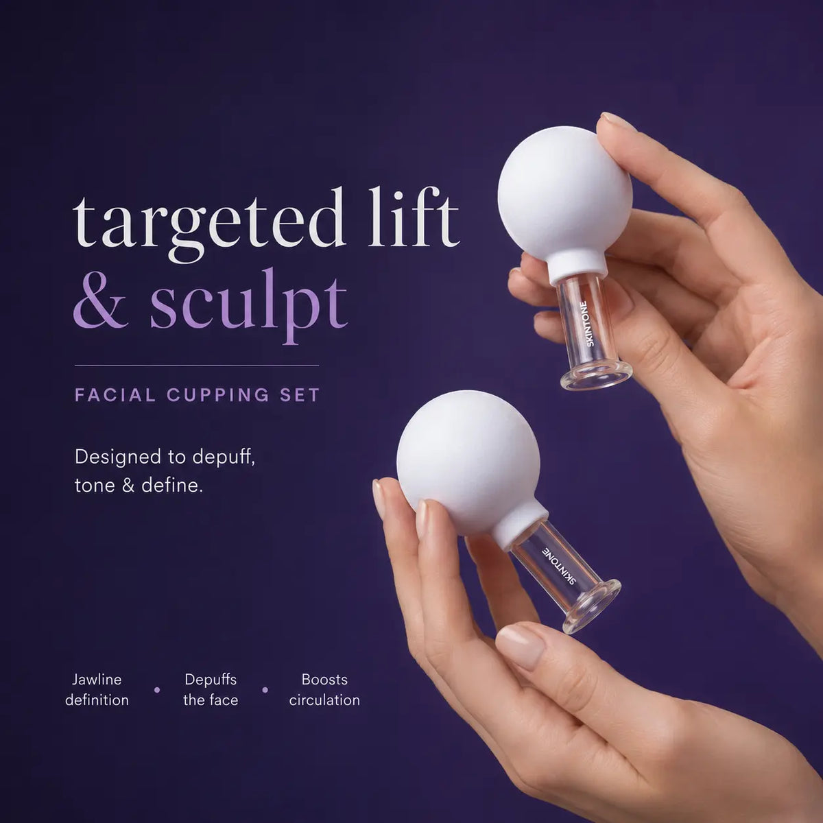 ContourÉlan™ Gesichtsschröpf-Set – Gesicht konturieren, Schwellungen reduzieren & für mehr Glow sorgen