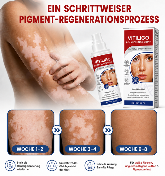 50 % Rabatt | Vitiligo-Repigment-Aktivator-Spray | Neue Verpackung!