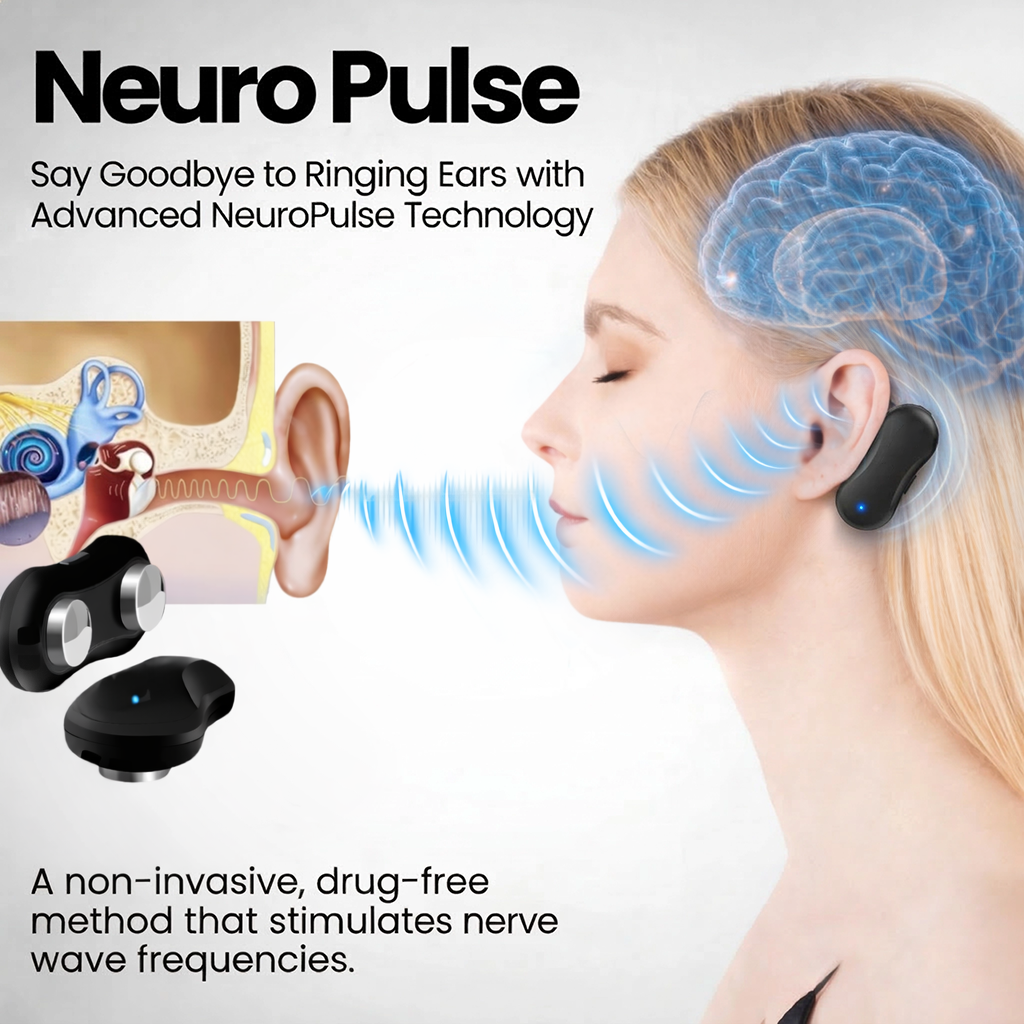 TinniVexa™ Tinnitus Relief Gerät – NeuroPulse-Technologie für schnelle, medikamentenfreie Linderung