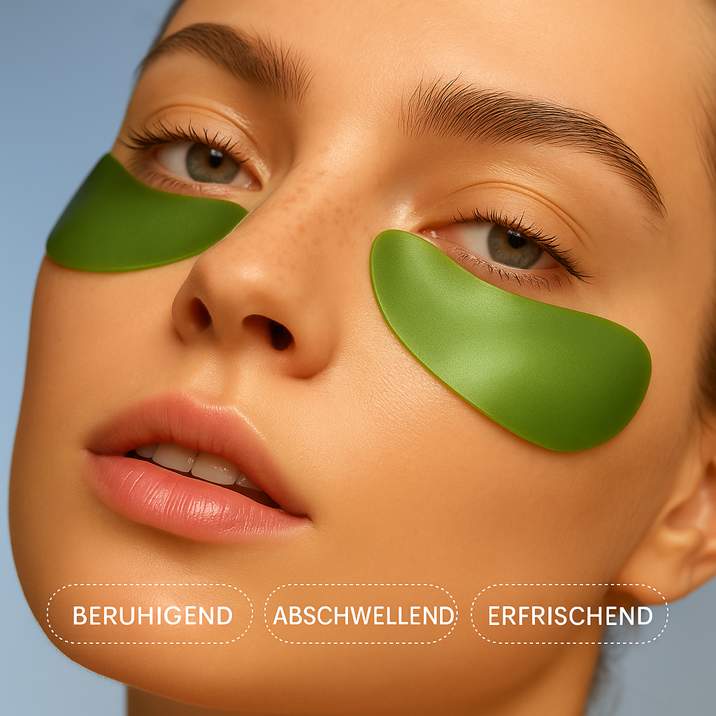 AloeGlow™ Aloe Vera Augenpads – Gegen Müde & Geschwollene Augen