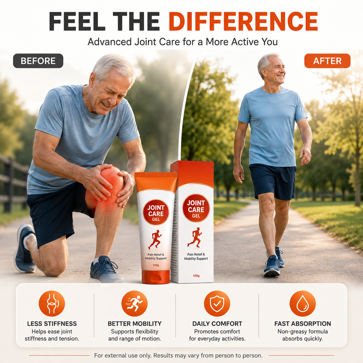 FlexiVara™ Aminosaccharid- & Chondroitin-Gelenkgel – Für mehr Komfort & bewegliche Gelenke