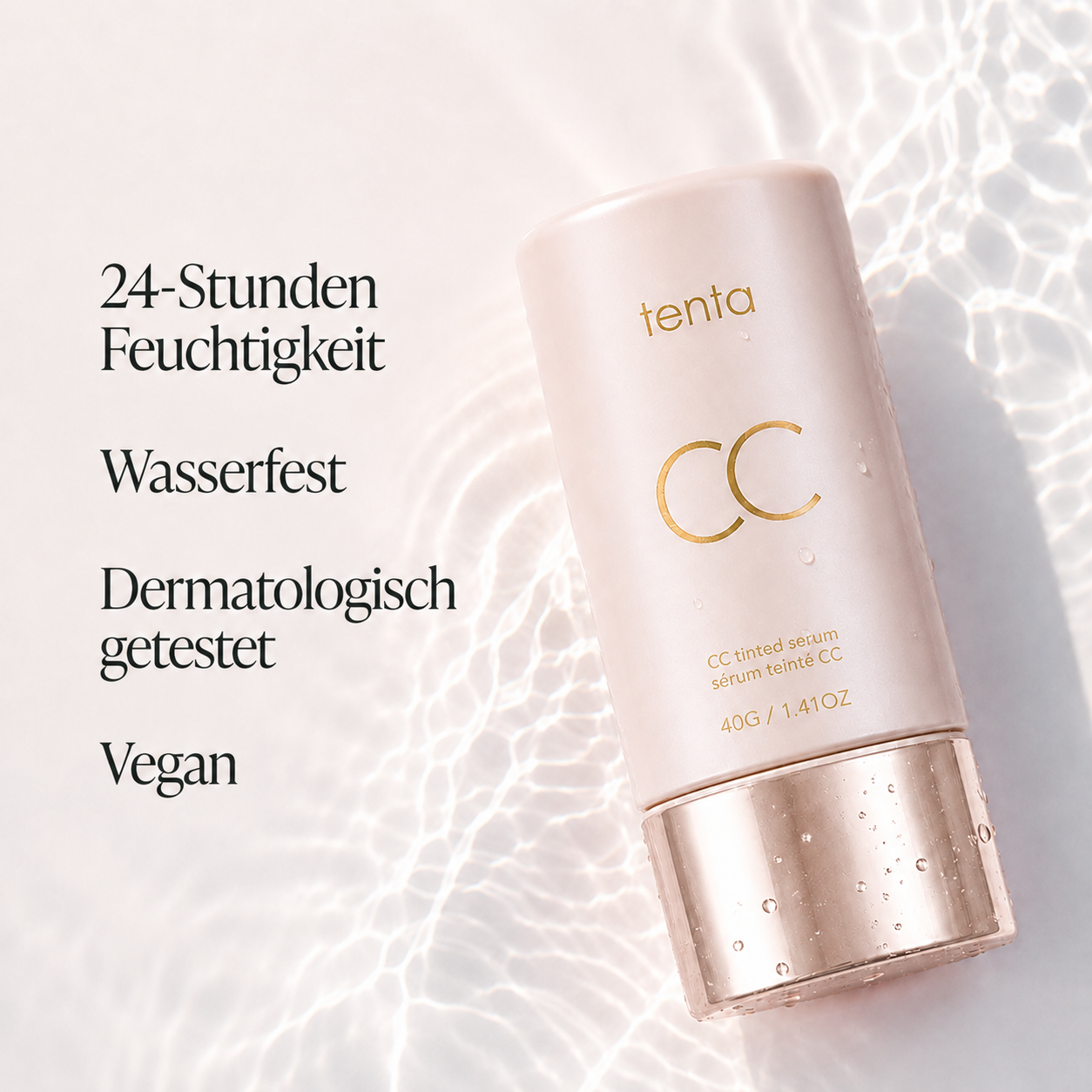 Velmora™ CC-Serum für einen ebenmäßigen Teint – Rötungen & Unreinheiten kaschieren