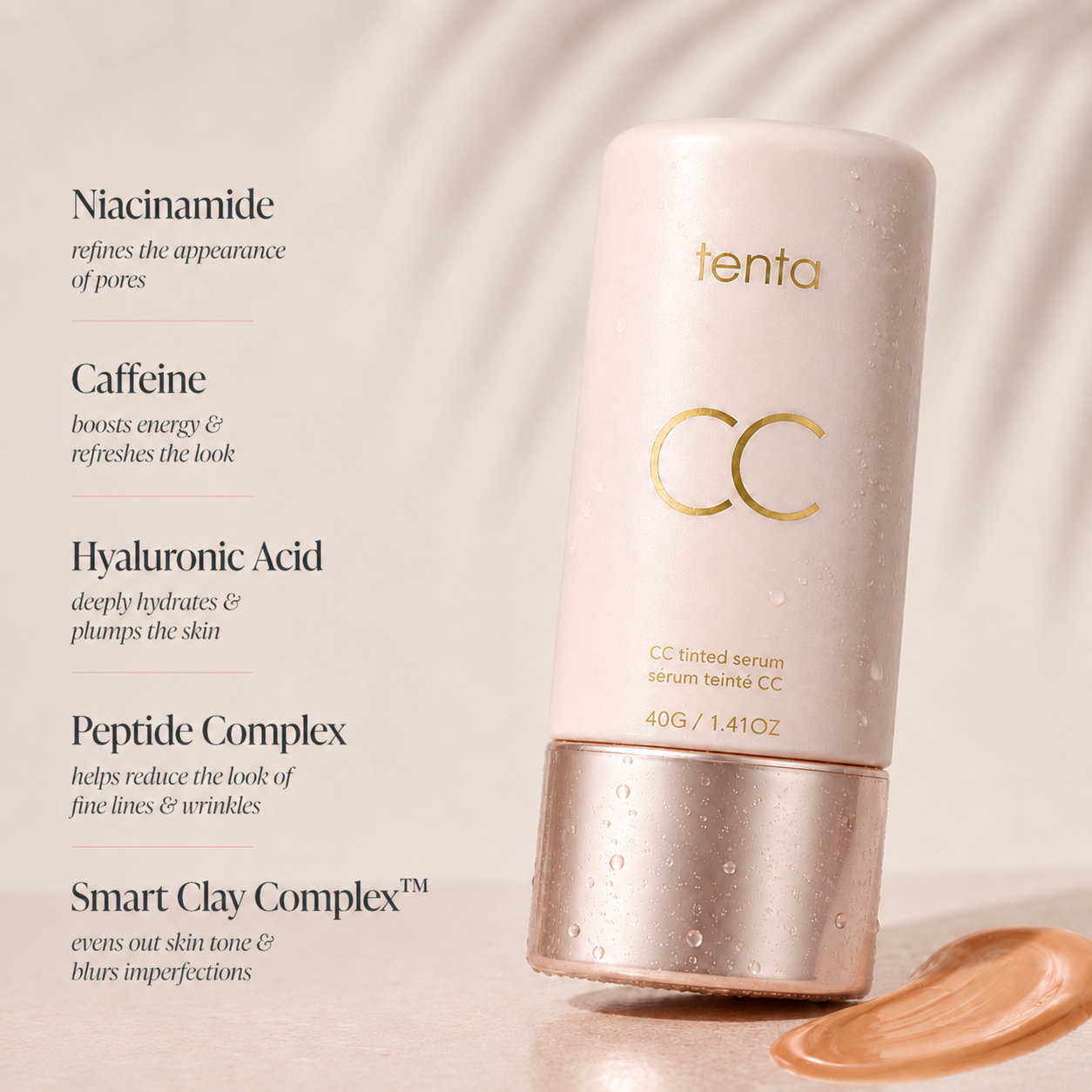 Velmora™ CC-Serum für einen ebenmäßigen Teint – Rötungen & Unreinheiten kaschieren