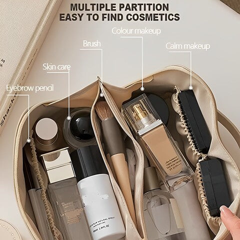 LuxePouch™ | Multifunktionale Kosmetiktasche – Für Perfekte Ordnung Unterwegs