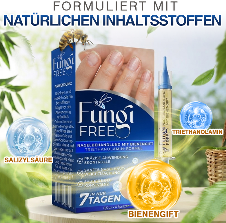 MycoVera™ FungiFree Bienengift-Nagelbehandlung – gegen hartnäckigen Nagelpilz & für gesünderes Nagelwachstum