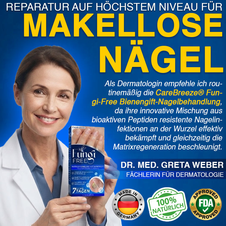 MycoVera™ FungiFree Bienengift-Nagelbehandlung – gegen hartnäckigen Nagelpilz & für gesünderes Nagelwachstum