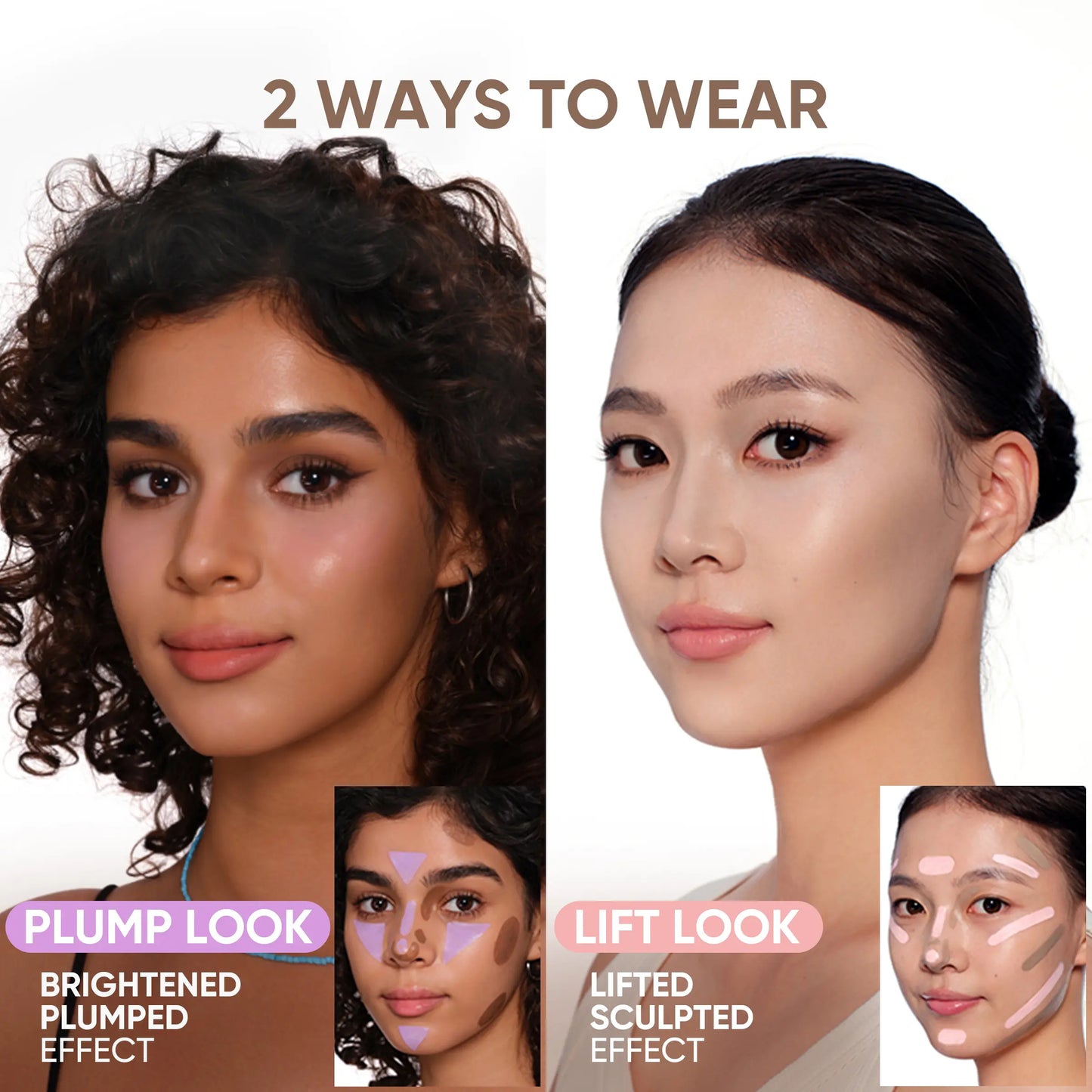 🌞50% Rabatt!✨ 2-in-1 Highlighter & Contour Stick – Konturieren & Aufhellen in einem Schritt