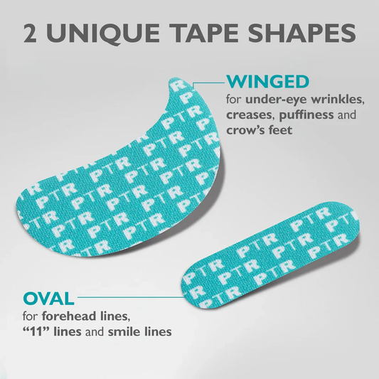 Luminelle™ Peptid-Gesichts- & Augen-Tapes – Glattere Haut & weniger sichtbare Falten über Nacht