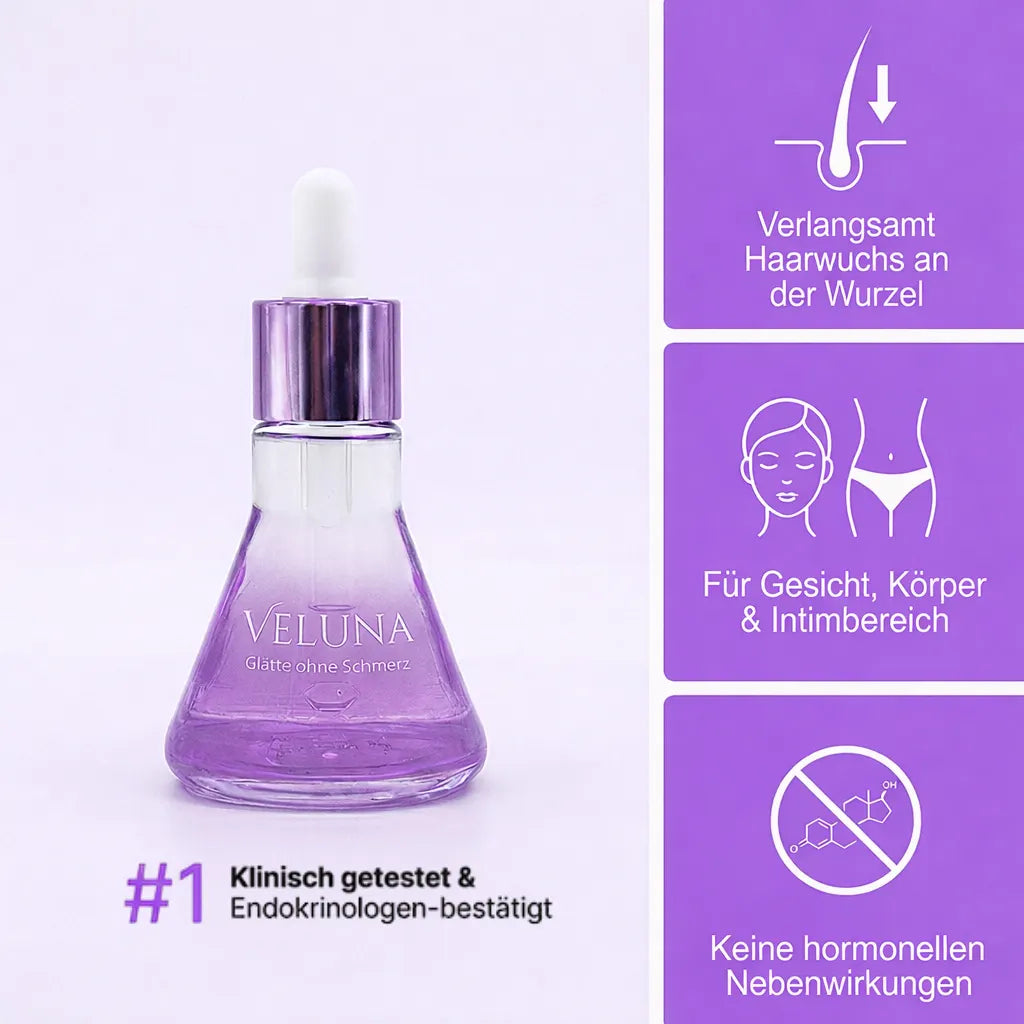 Veluna™ | Pflanzlicher Haarwuchsstopp