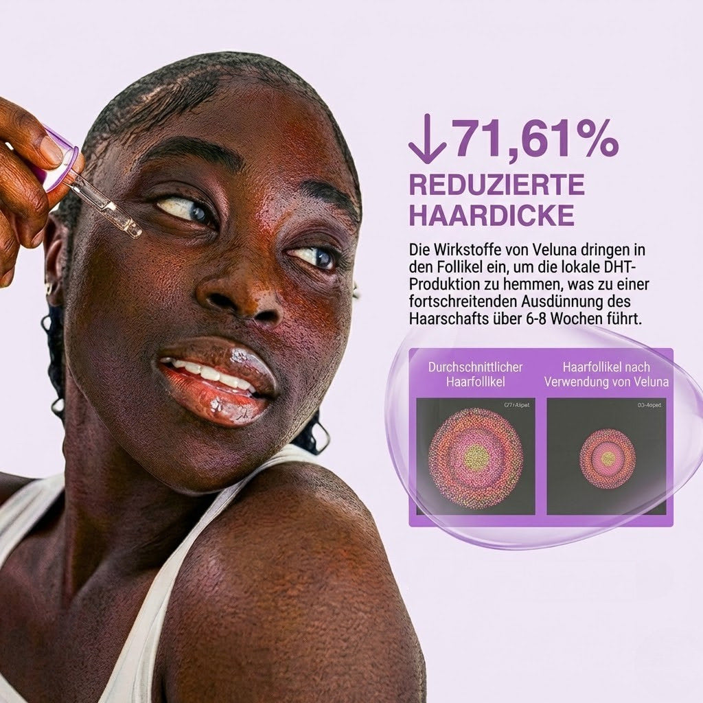 Veluna™ | Pflanzlicher Haarwuchsstopp