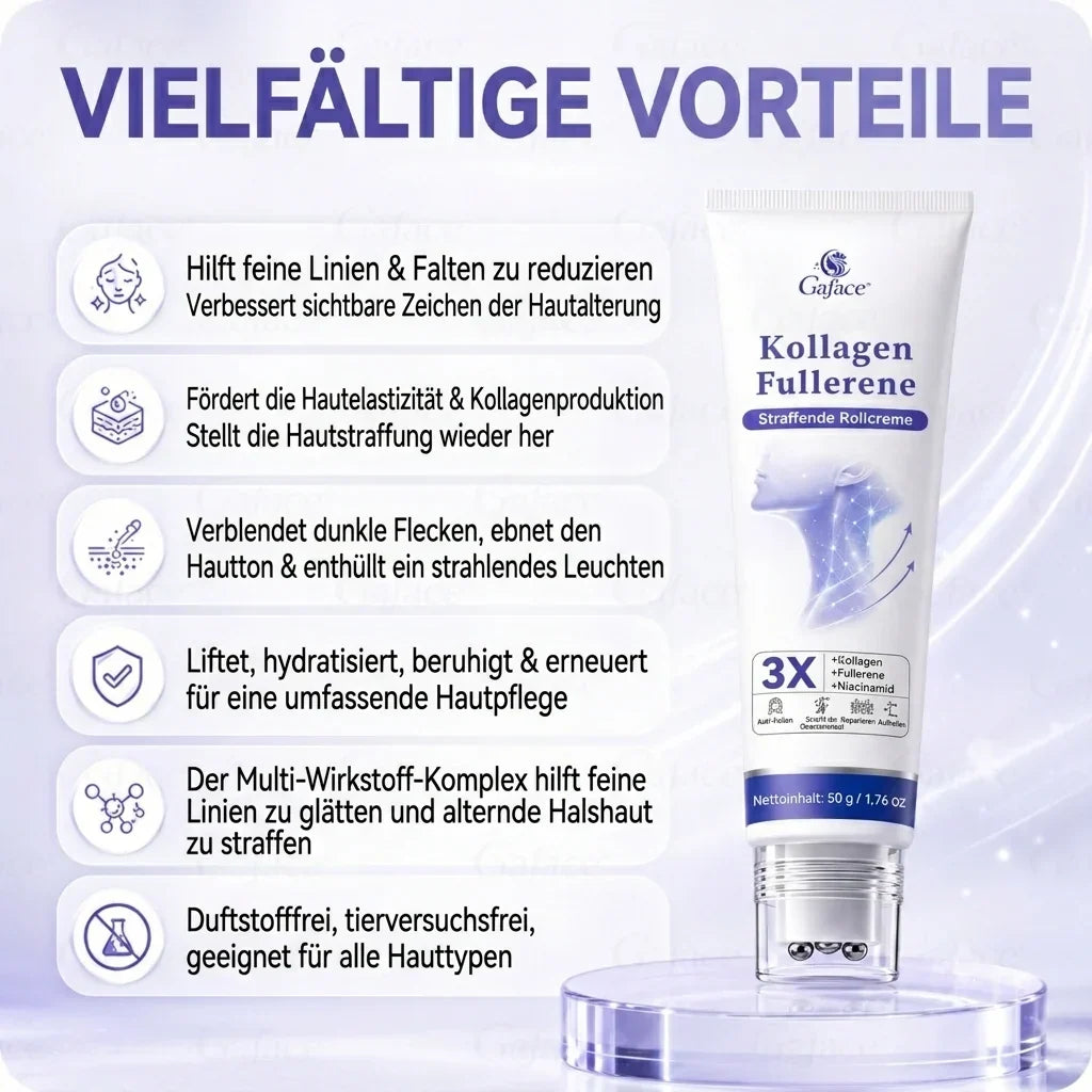 CollaNexa™ Kollagen-Fullerene Straffende Rollcreme
