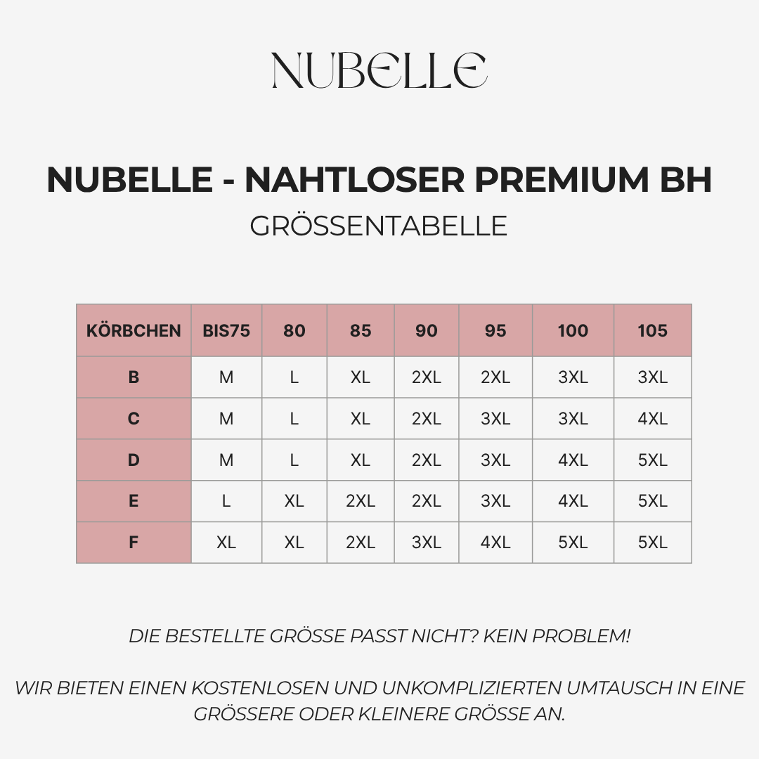 NUBELA™  - Nahtloser Premium BH Gratis Bundle