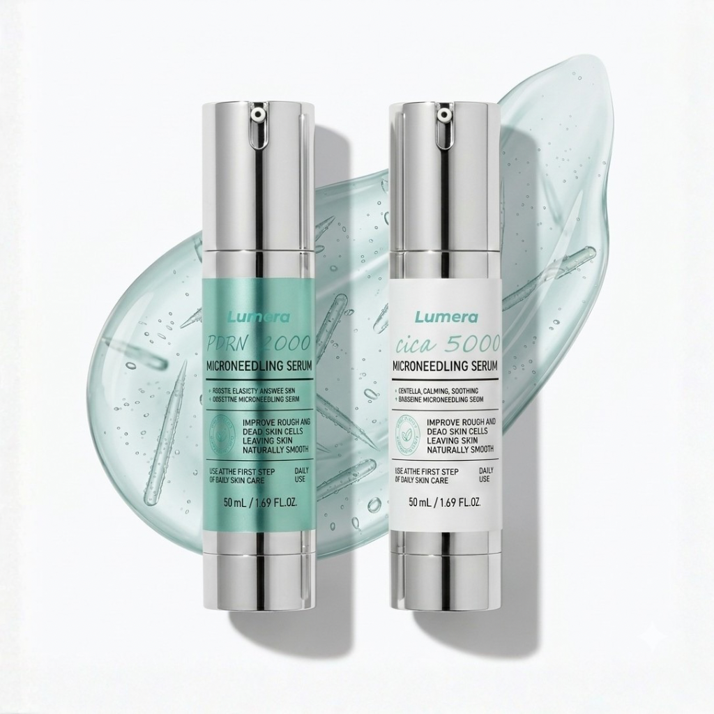 Dermora™ MicroCrystal Nachtserum Duo – Für Sichtbar Glattere Haut & Weniger Sichtbare Aknenarben
