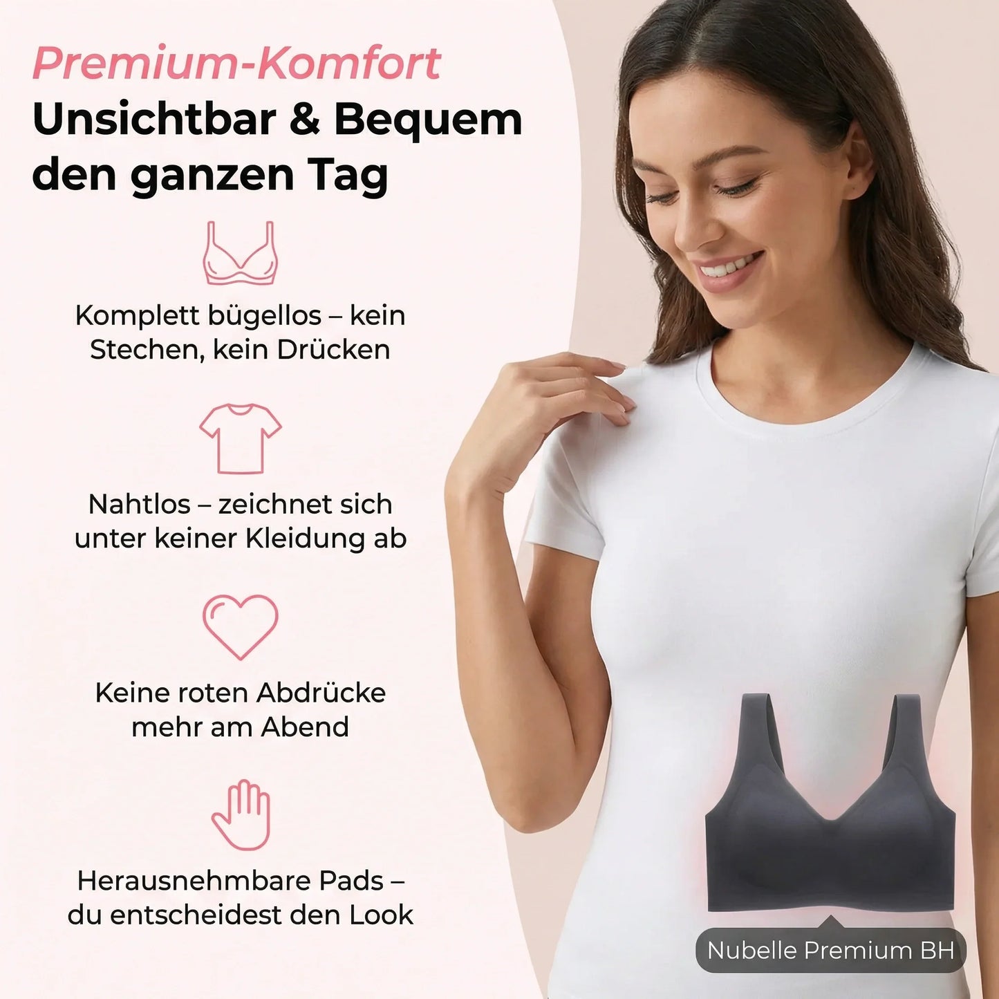 NUBELA™  - Nahtloser Premium BH Gratis Bundle