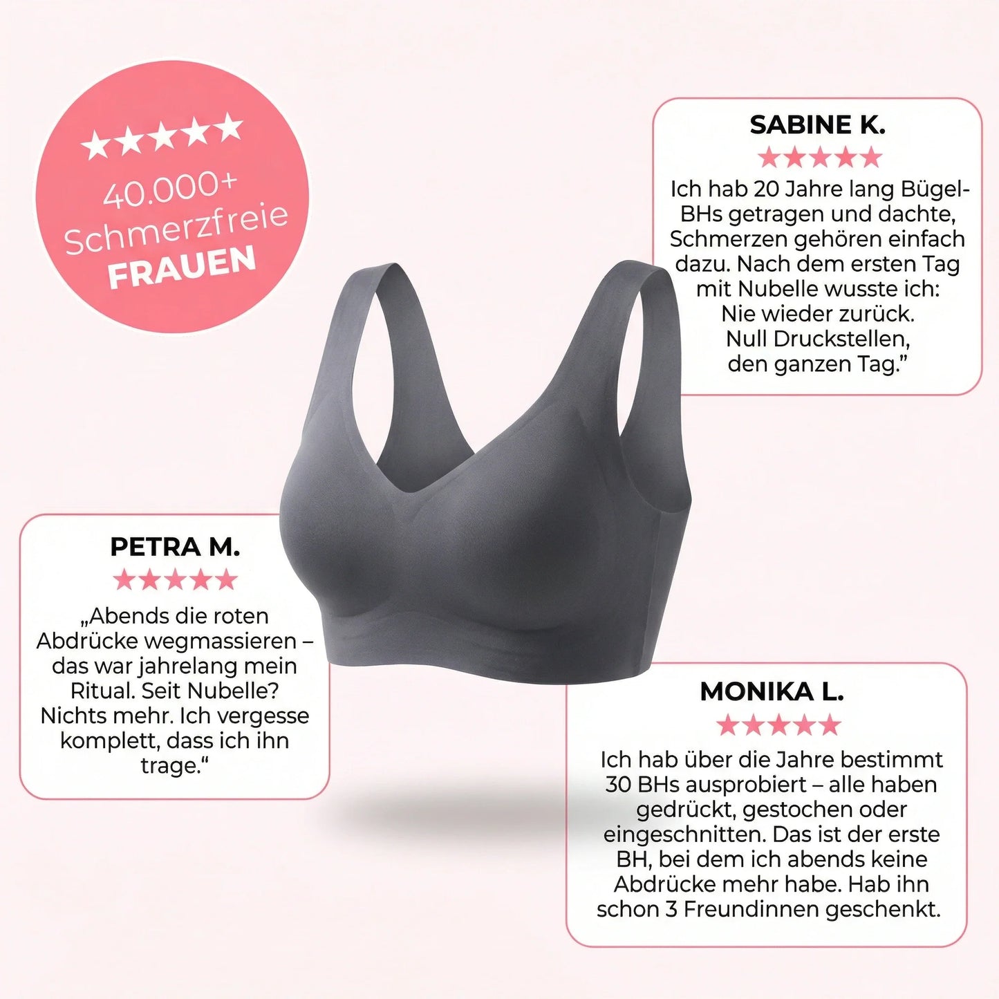NUBELA™  - Nahtloser Premium BH Gratis Bundle