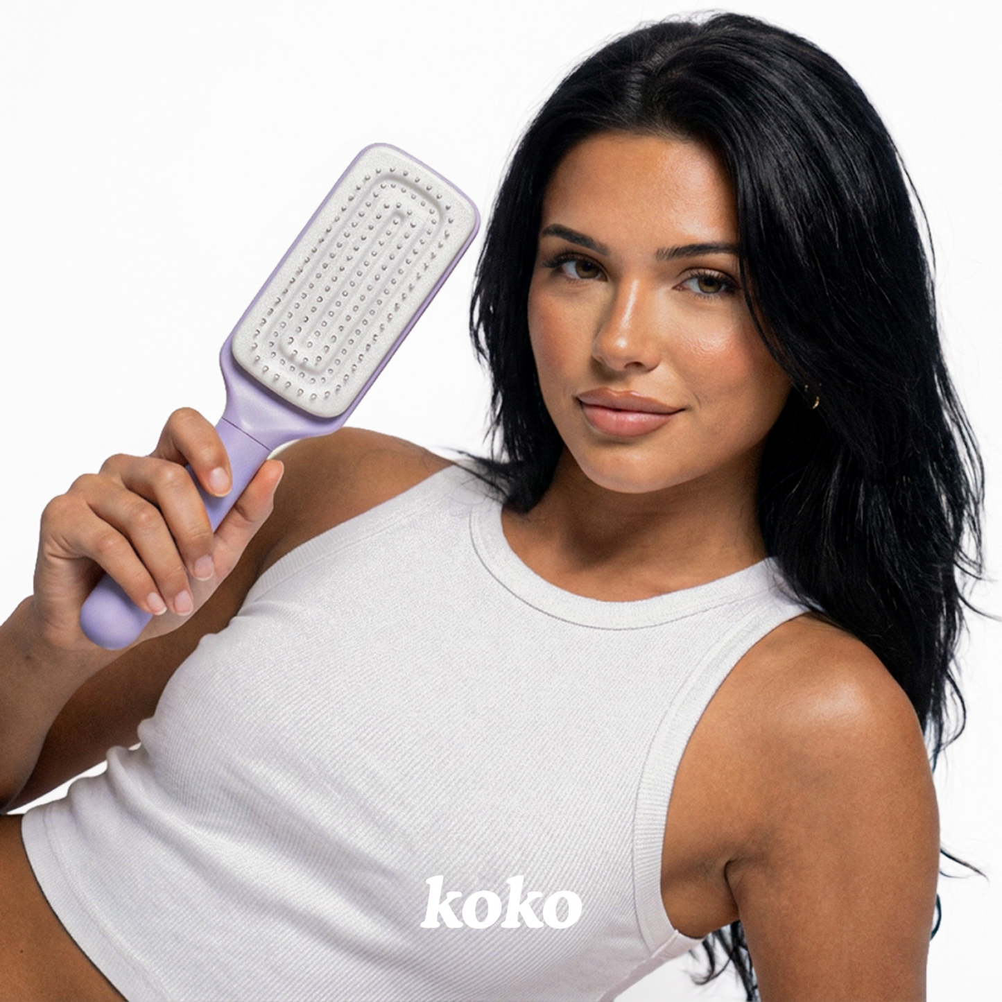 Koko™ | Selbstreinigende Haarbürste