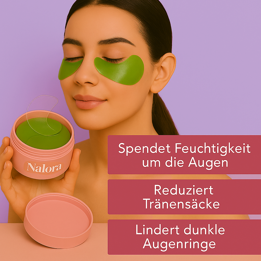 AloeGlow™ Aloe Vera Augenpads – Gegen Müde & Geschwollene Augen