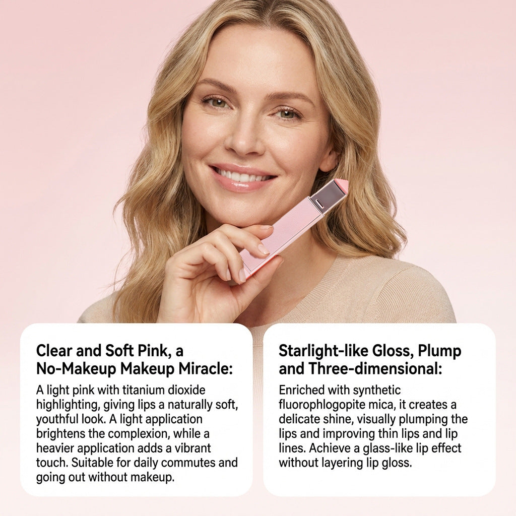 Plumpéa™ Hydratisierender Lip-Plumping-Gloss-Balsam – Voluminöse Lippen & intensiver Glanz