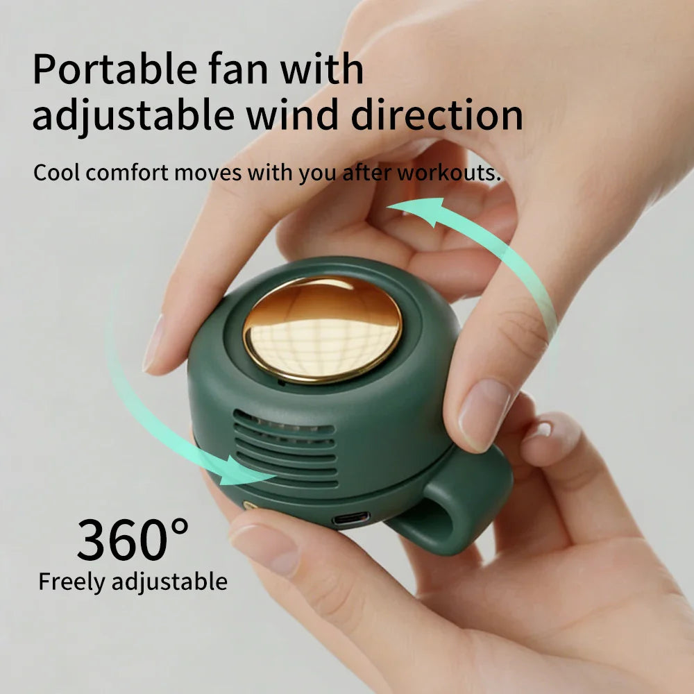 🌬️💧 Tragbarer Mini-Ventilator – Sofortige Abkühlung, perfekt für den Sommer 🌞