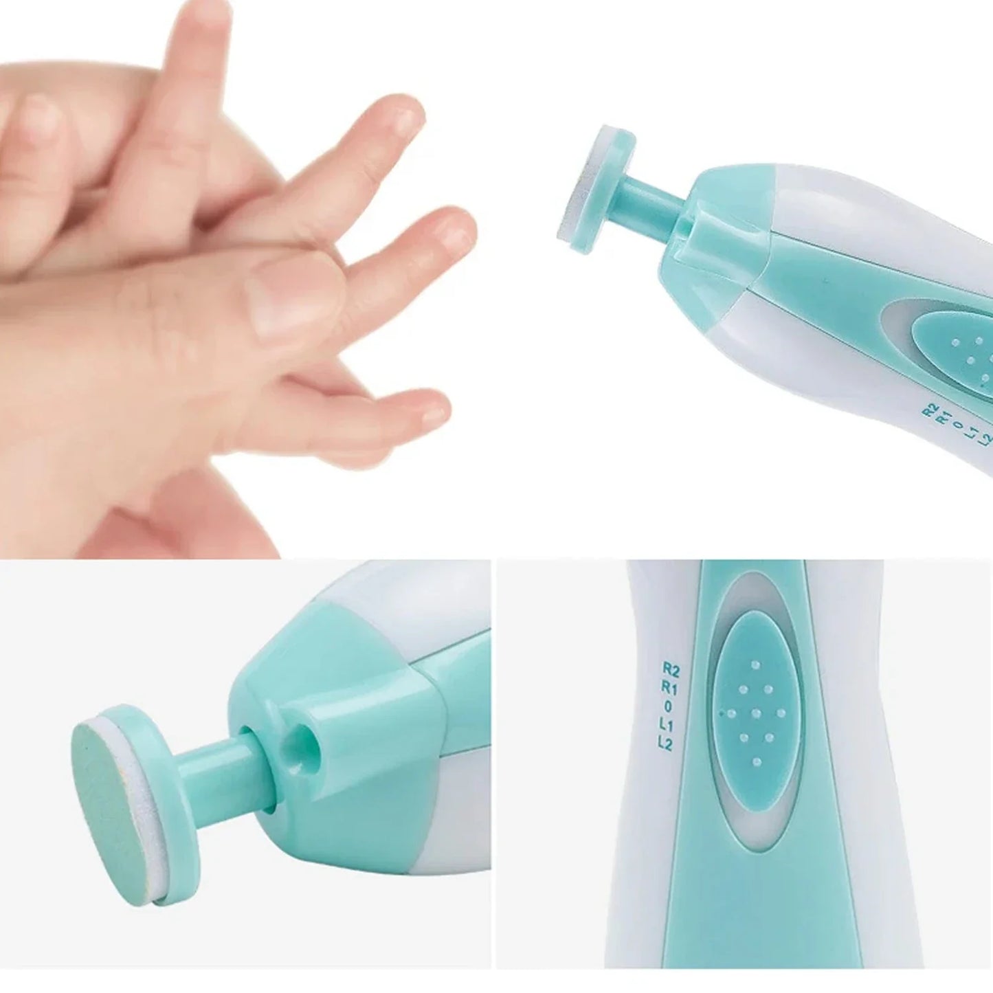 BabyCare™ Elektrische Baby-Nagelfeile – Sicher & Sanft