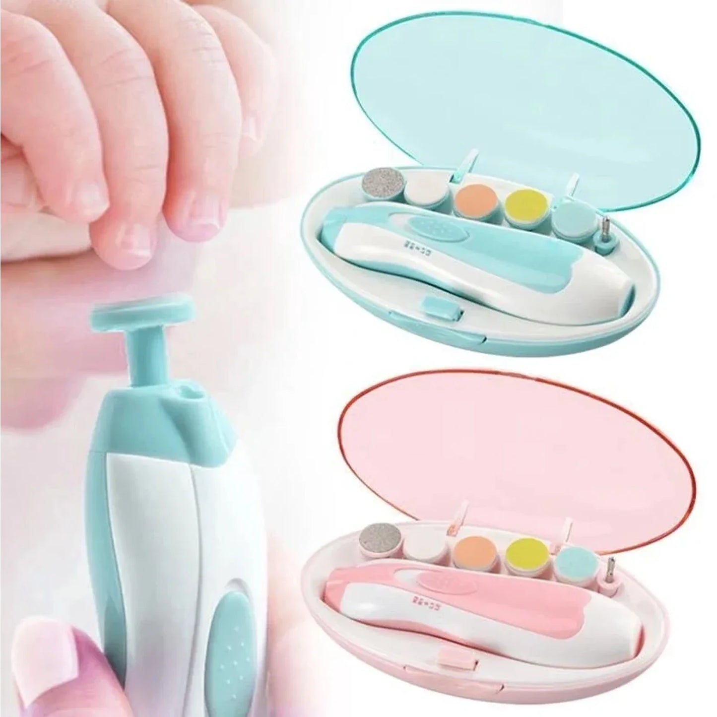 BabyCare™ Elektrische Baby-Nagelfeile – Sicher & Sanft