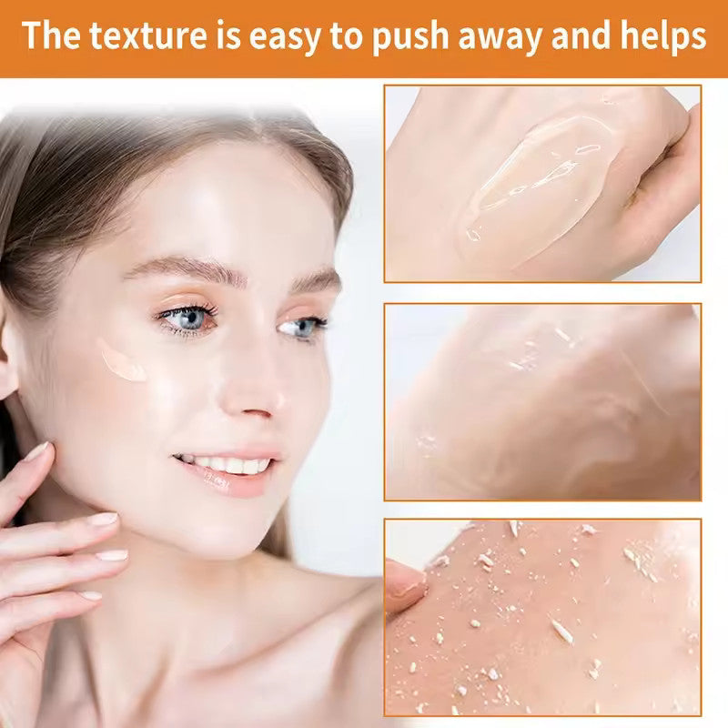🔥 50% RABATT | OrangeGlow™ Exfoliating Gel – Sanftes Enzym-Peeling für strahlende Haut
