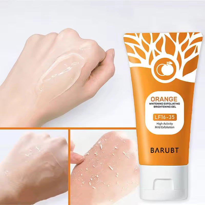 🔥 50% RABATT | OrangeGlow™ Exfoliating Gel – Sanftes Enzym-Peeling für strahlende Haut