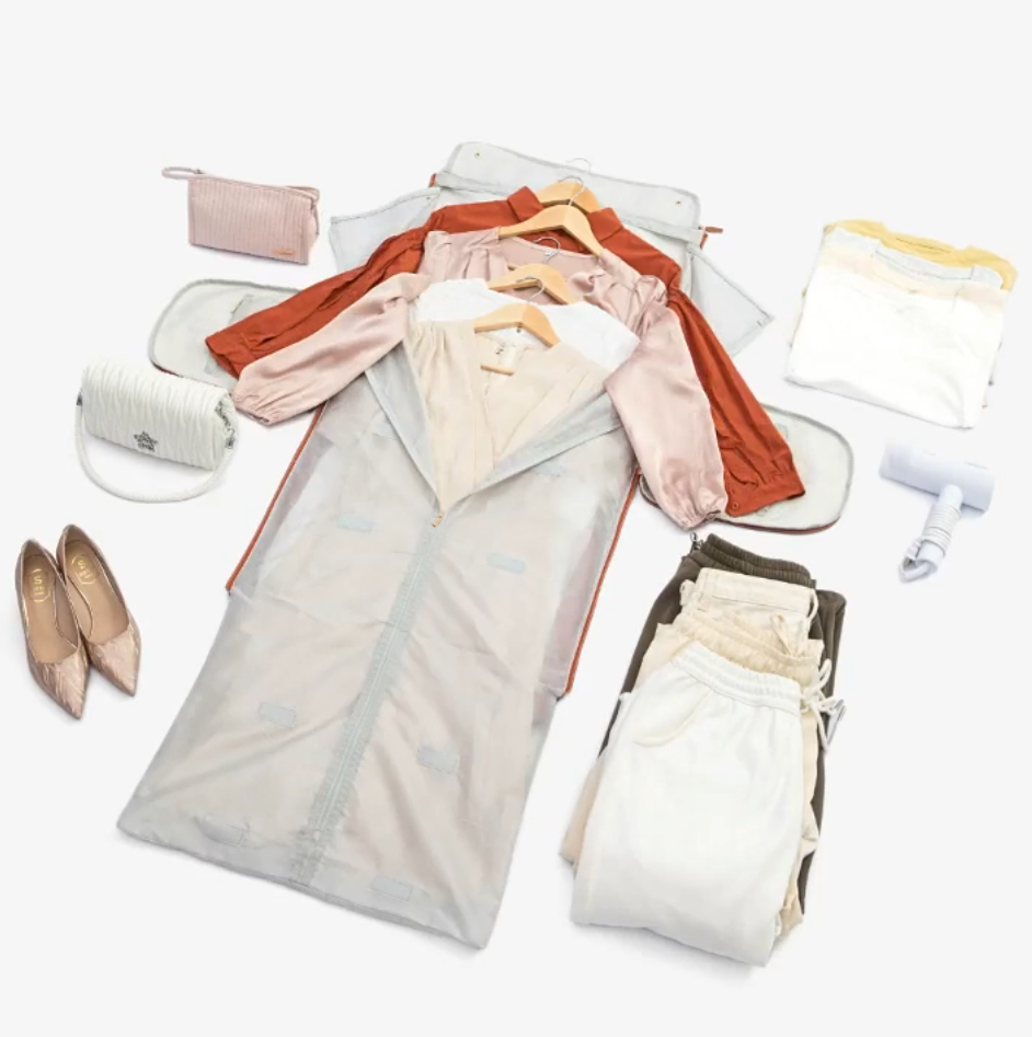 FoldVoyage™ Faltbare Kleider-Reisetasche – Knitterfrei & Perfekt Organisiert Unterwegs