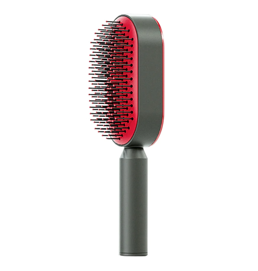 BrushEase™ Selbstreinigende Haarbürste – Hygienisch Sauber mit einem Klick