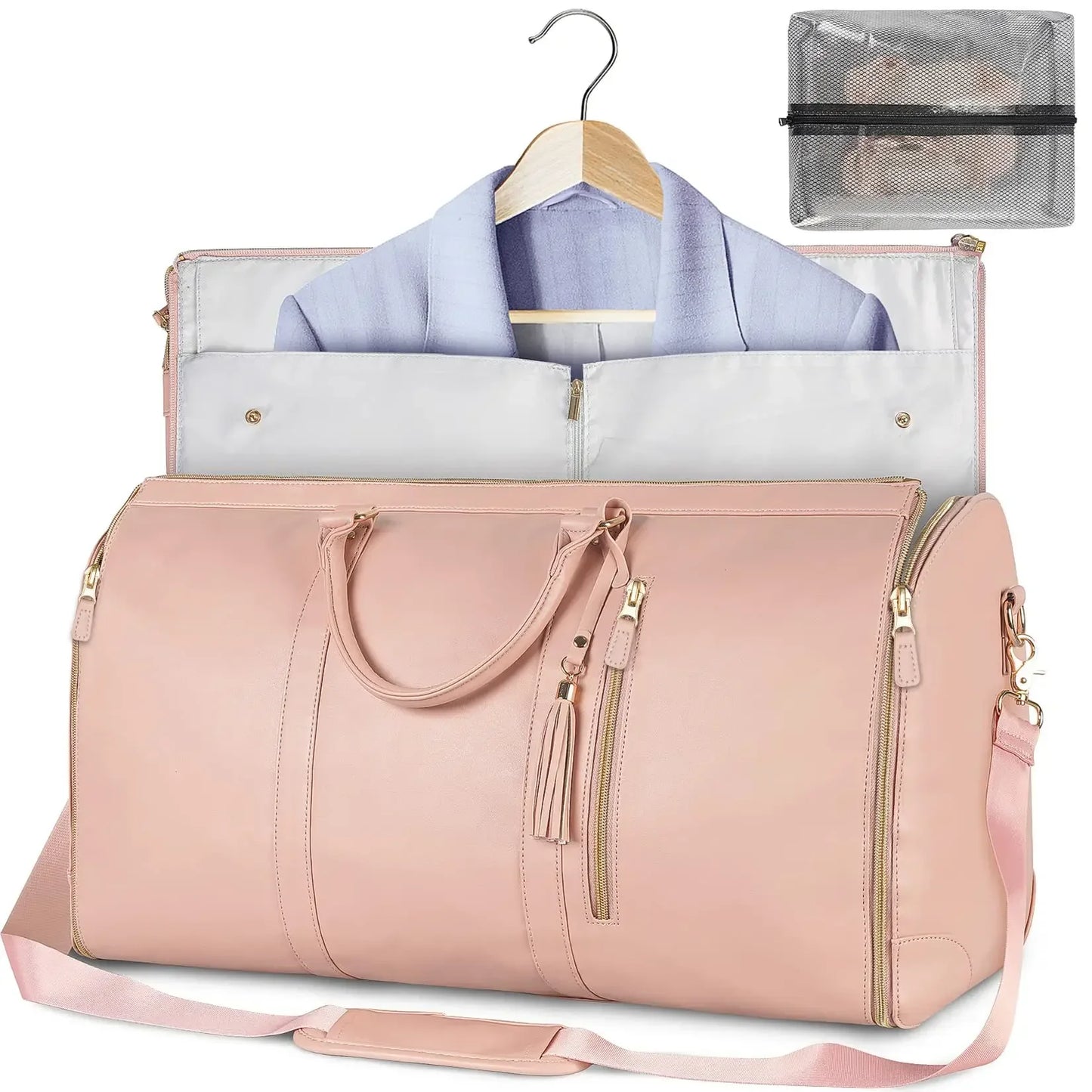 FoldVoyage™ Faltbare Kleider-Reisetasche – Knitterfrei & Perfekt Organisiert Unterwegs