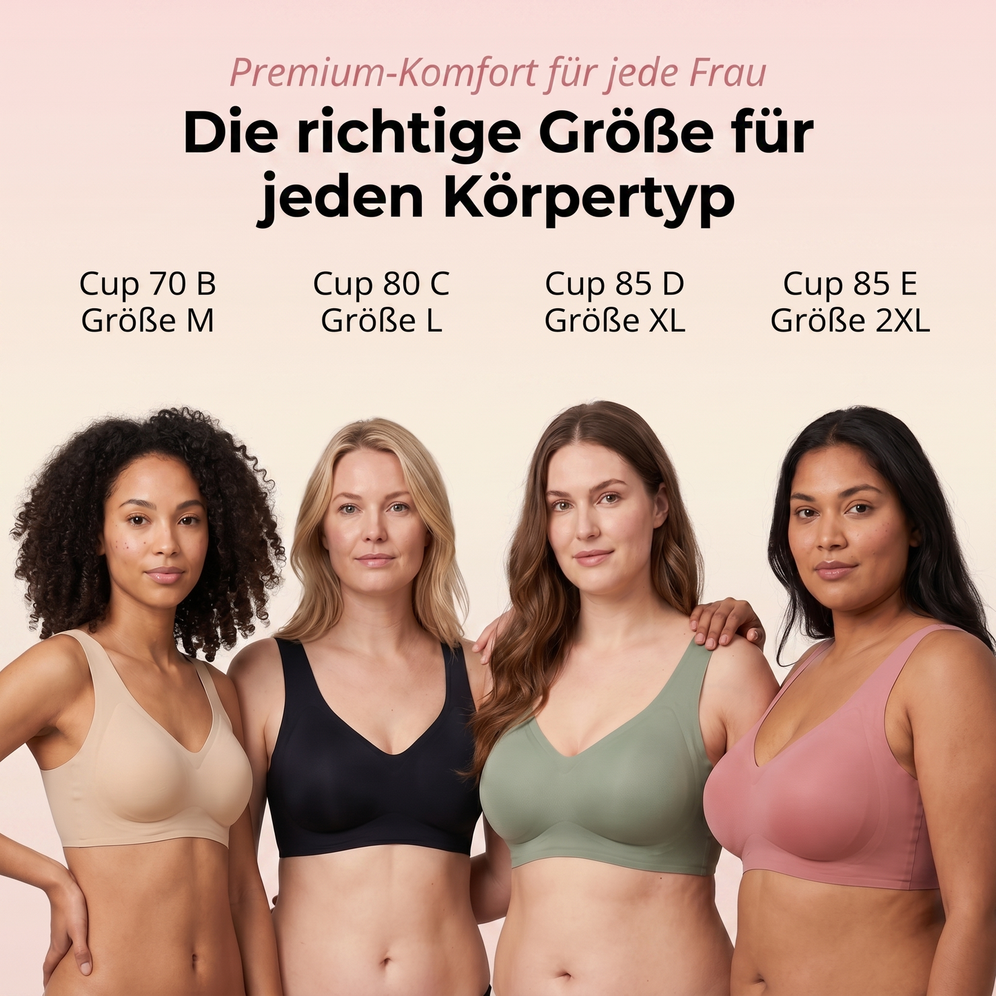 NUBELA™  - Nahtloser Premium BH Gratis Bundle