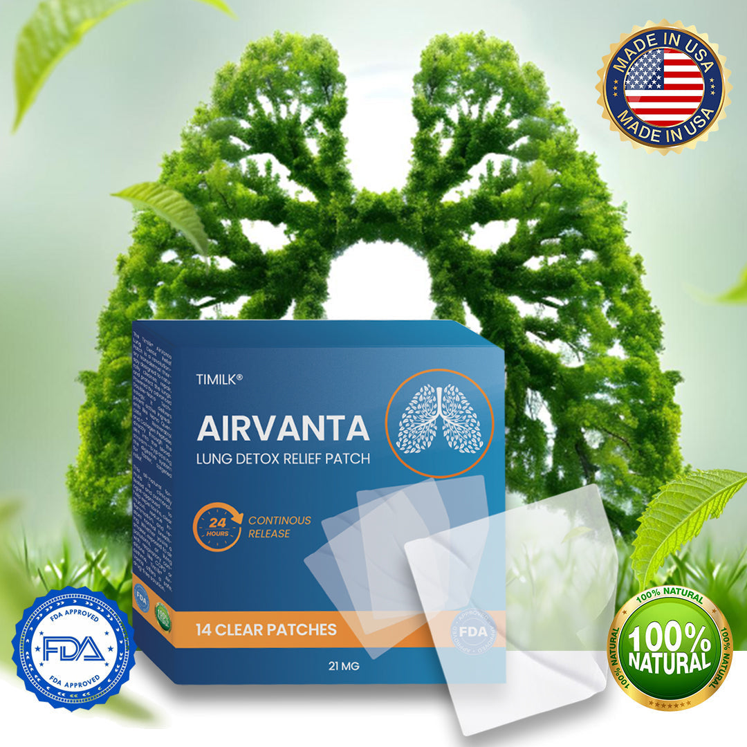 ViraLung™ Lung Detox Relief Patch – Für freie Atemwege & gesunde Lungenfunktion